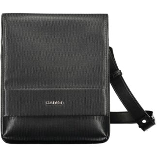 Calvin Klein - Black Polyester Men Shoulder Bag