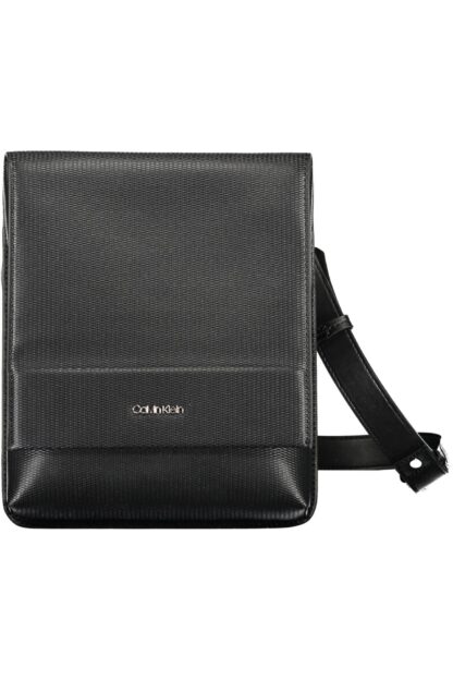 Calvin Klein - Black Polyester Men Shoulder Bag