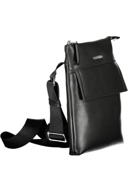 Calvin Klein - Black Polyester Men Shoulder Bag