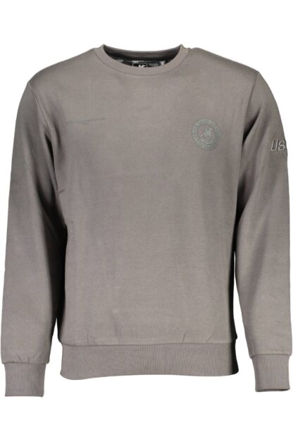 U.S. Grand Polo - Gray Cotton Men Sweater