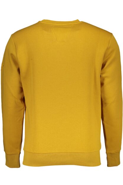 U.S. Grand Polo - Yellow Cotton Men Sweater