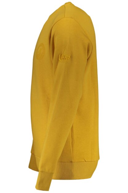 U.S. Grand Polo - Yellow Cotton Men Sweater