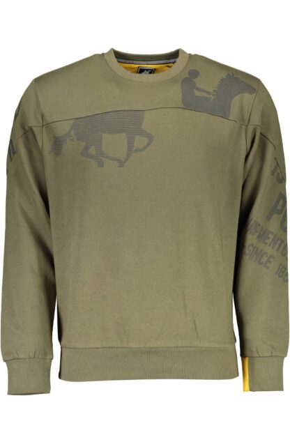 U.S. Grand Polo - Green Cotton Men Sweater