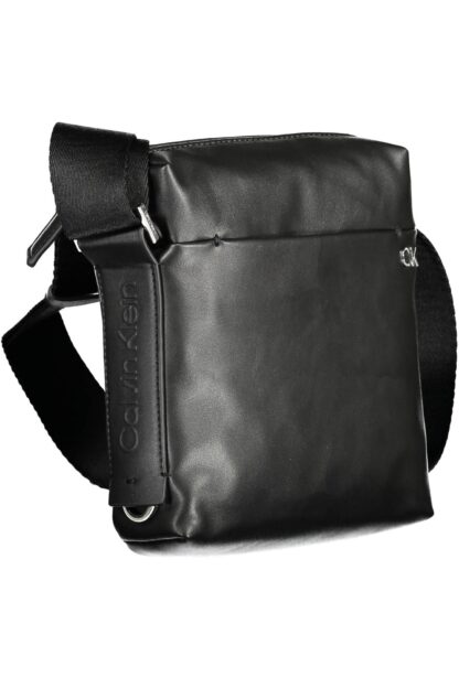 Calvin Klein - Black Polyester Men Shoulder Bag