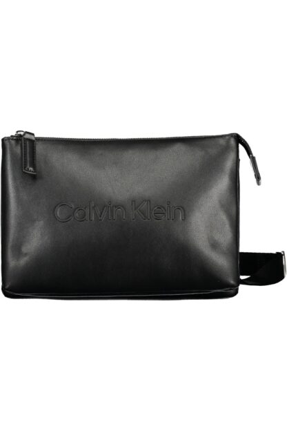 Calvin Klein - Black Polyester Men Shoulder Bag