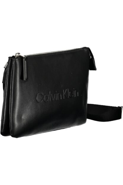 Calvin Klein - Black Polyester Men Shoulder Bag