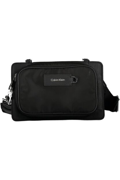 Calvin Klein - Black Polyester Men Shoulder Bag