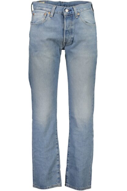 Levi's - Light Blue Cotton Men Jeans