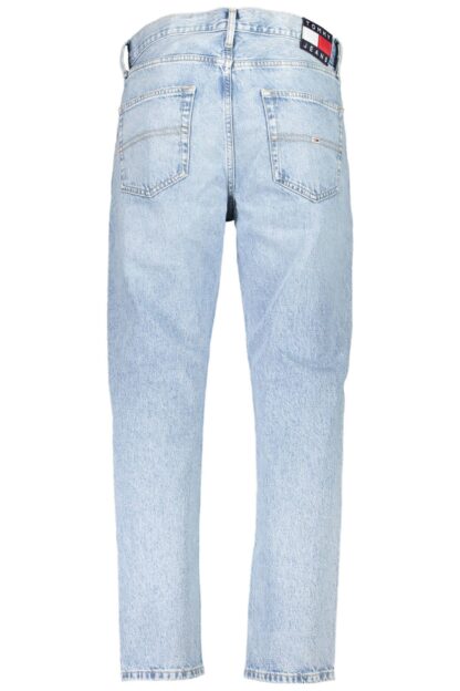 Tommy Hilfiger - Light Blue Cotton Men Jeans