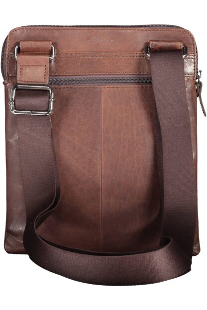 Aeronautica Militare - Brown Polyester Men Shoulder Bag