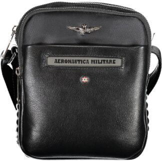 Aeronautica Militare - Blue Polyester Men Shoulder Bag