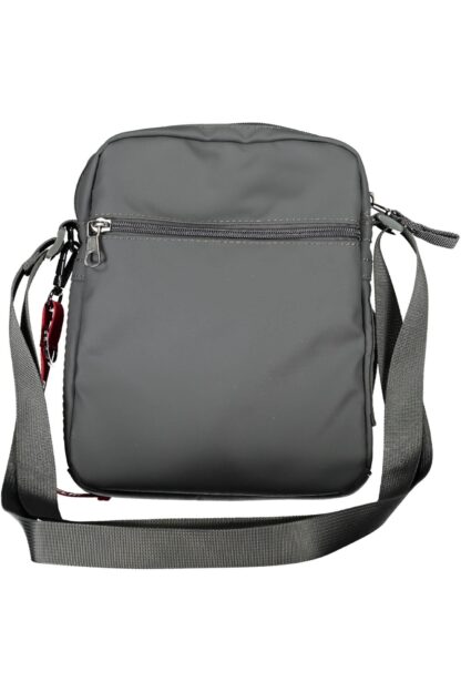 Aeronautica Militare - Gray Nylon Men Shoulder Bag