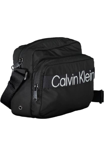 Calvin Klein - Black Polyester Men Shoulder Bag