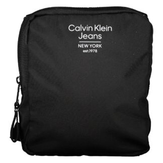 Calvin Klein - Black Polyester Men Shoulder Bag