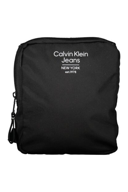 Calvin Klein - Black Polyester Men Shoulder Bag