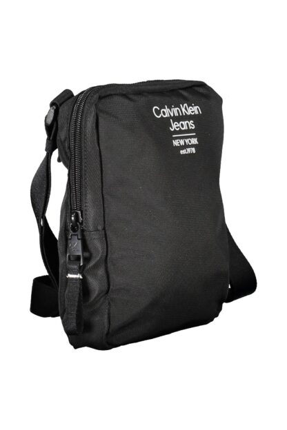 Calvin Klein - Black Polyester Men Shoulder Bag