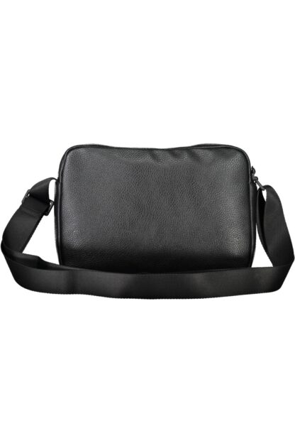 Tommy Hilfiger - Black Polyurethane Men Shoulder Bag