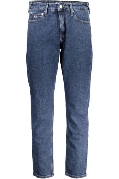 Tommy Hilfiger - Blue Cotton Men Slim Jeans