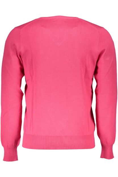 U.S. Grand Polo - Pink Cotton Men Sweater