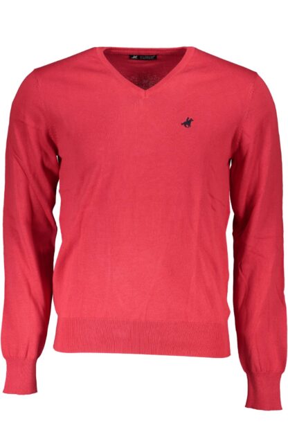 U.S. Grand Polo - Red Cotton Men Sweater