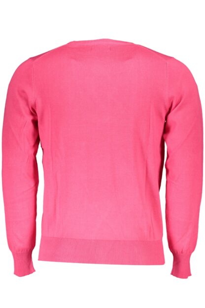 U.S. Grand Polo - Pink Cotton Men Sweater