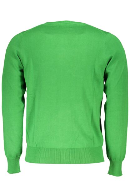 U.S. Grand Polo - Green Cotton Men Sweater