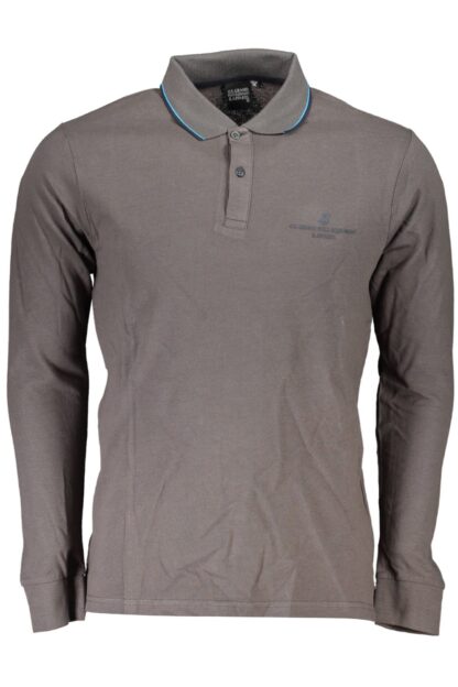 U.S. Grand Polo - Gray Cotton Men Polo Shirt