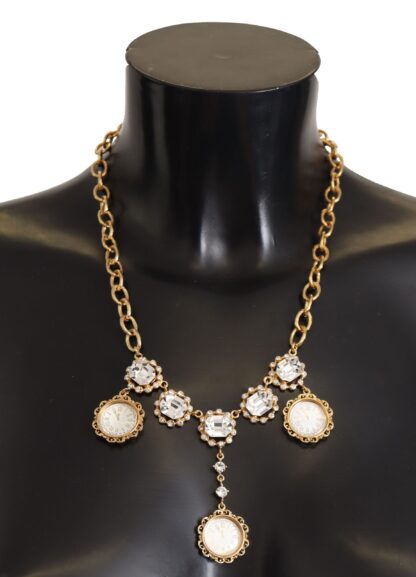 Dolce & Gabbana - Elegant Timekeeper Statement Necklace