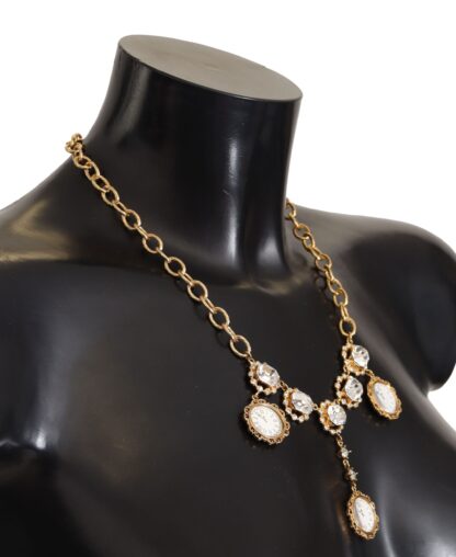 Dolce & Gabbana - Elegant Timekeeper Statement Necklace