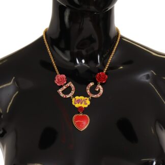 Dolce & Gabbana - Elegant Timekeeper Statement Necklace