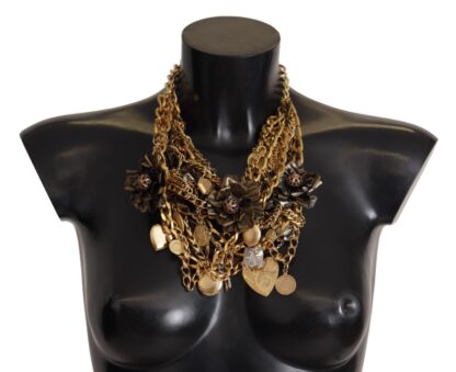 Dolce & Gabbana - Sicilian Glamour Gold Statement Necklace