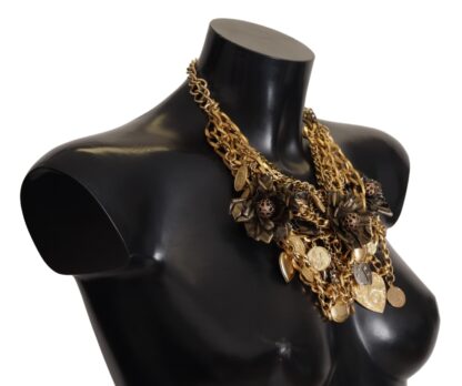 Dolce & Gabbana - Sicilian Glamour Gold Statement Necklace