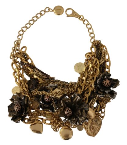 Dolce & Gabbana - Sicilian Glamour Gold Statement Necklace