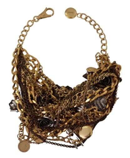 Dolce & Gabbana - Sicilian Glamour Gold Statement Necklace