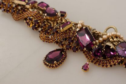 Dolce & Gabbana - Sicilian Sparkle Gold-Tone Statement Necklace