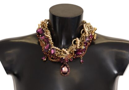 Dolce & Gabbana - Sicilian Sparkle Gold-Tone Statement Necklace