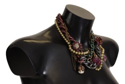 Dolce & Gabbana - Sicilian Elegance Gold-Tone Statement Necklace