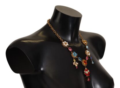 Dolce & Gabbana - Elegant Floral Statement Necklace