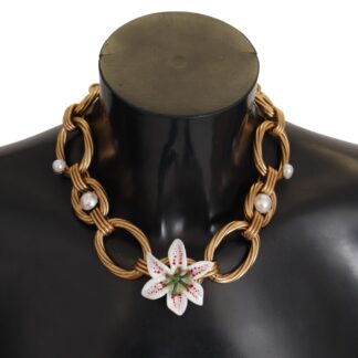 Dolce & Gabbana - Elegant Timeless Statement Necklace