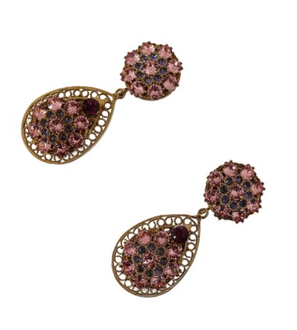 Dolce & Gabbana - Baroque Sicilian Dangle Clip-on Earrings