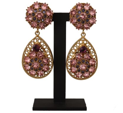 Dolce & Gabbana - Baroque Sicilian Dangle Clip-on Earrings