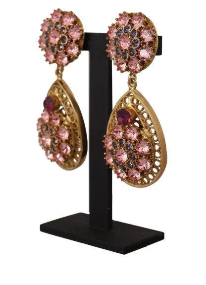 Dolce & Gabbana - Baroque Sicilian Dangle Clip-on Earrings