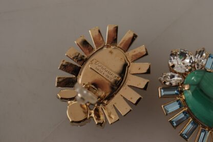 Dolce & Gabbana - Sicilian Statement Clip-On Earrings