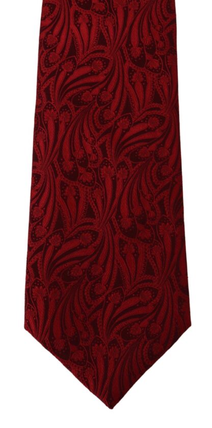 Dolce & Gabbana - Elegant Red Silk Men's Tie