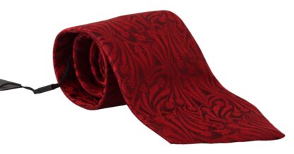 Dolce & Gabbana - Elegant Red Silk Men's Tie