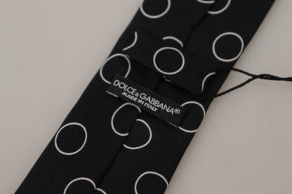 Dolce & Gabbana - Elegant Silk Black Bow Tie