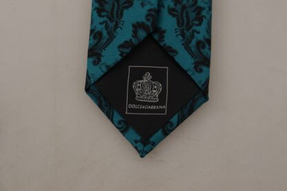 Dolce & Gabbana - Elegant Silk Blue Tie - Exclusive Design