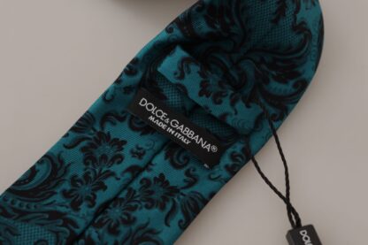 Dolce & Gabbana - Elegant Silk Blue Tie - Exclusive Design