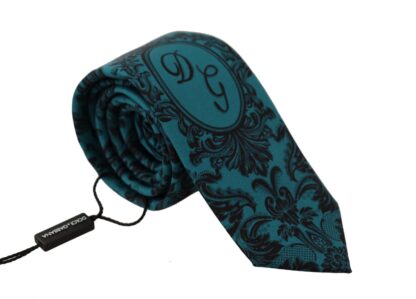 Dolce & Gabbana - Elegant Silk Blue Tie - Exclusive Design