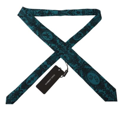 Dolce & Gabbana - Elegant Silk Blue Tie - Exclusive Design